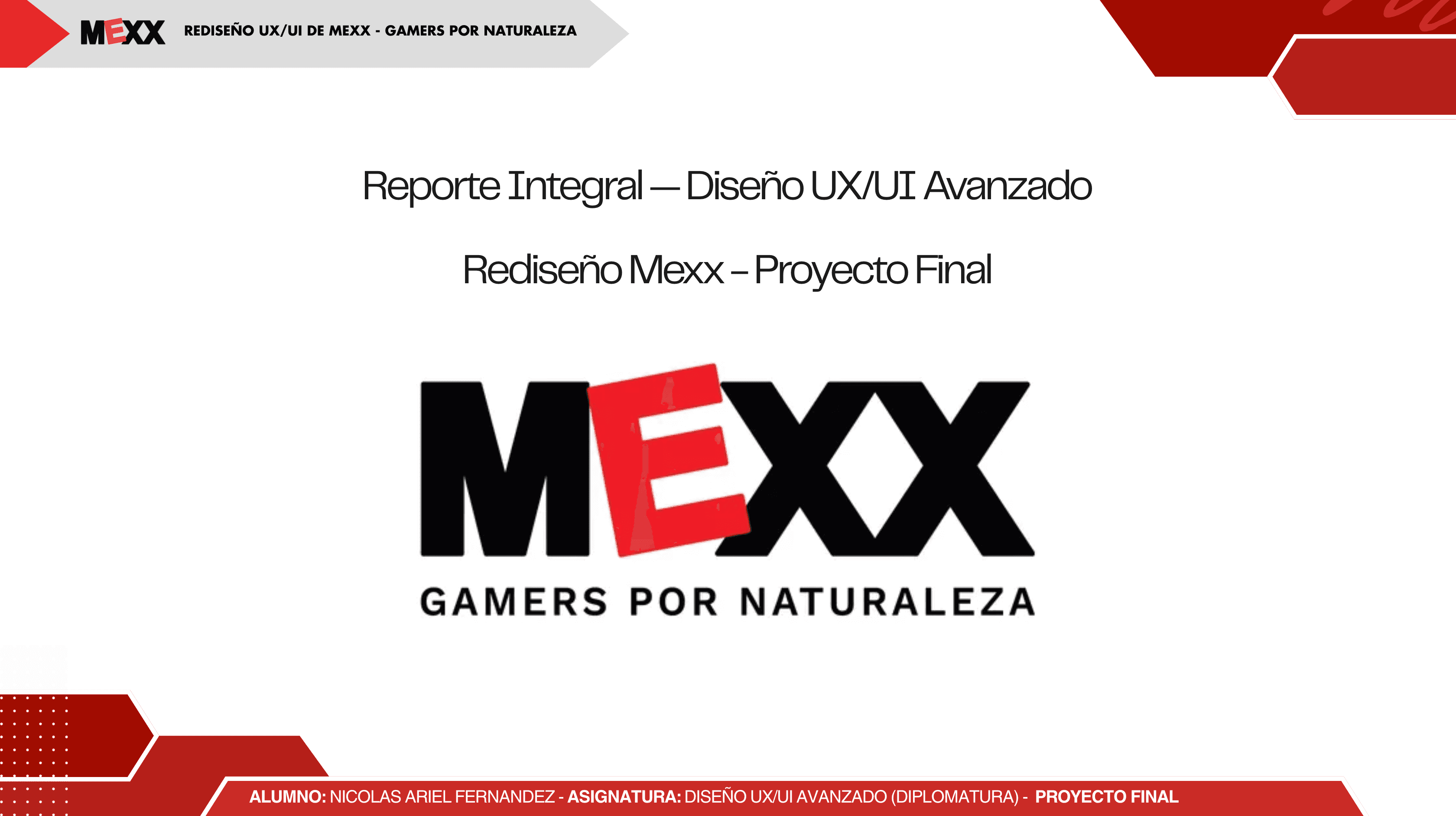 Mexx UX Redesign — 1/7